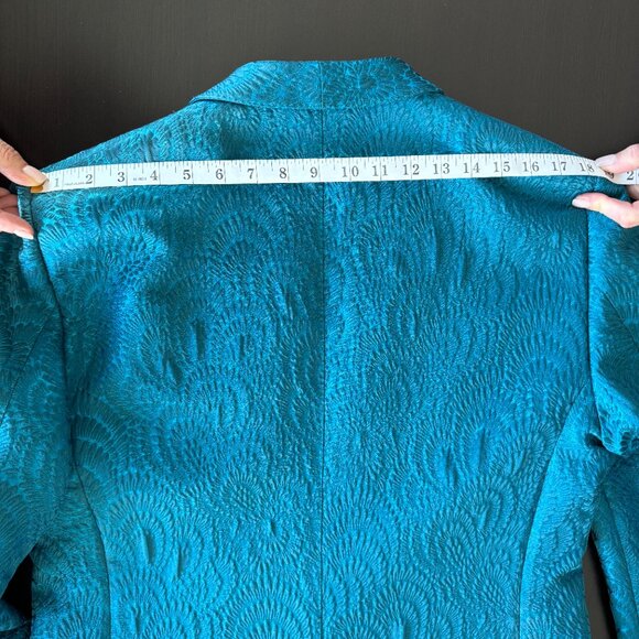 Tom Ford Blue Patterned Blazer - Picture 12 of 14